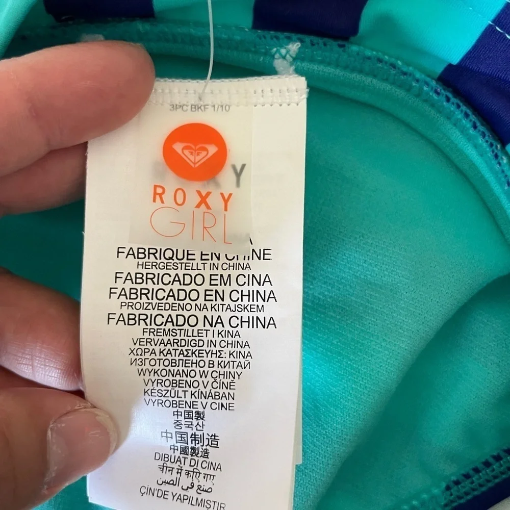 Roxy Teal Bikini Bottom